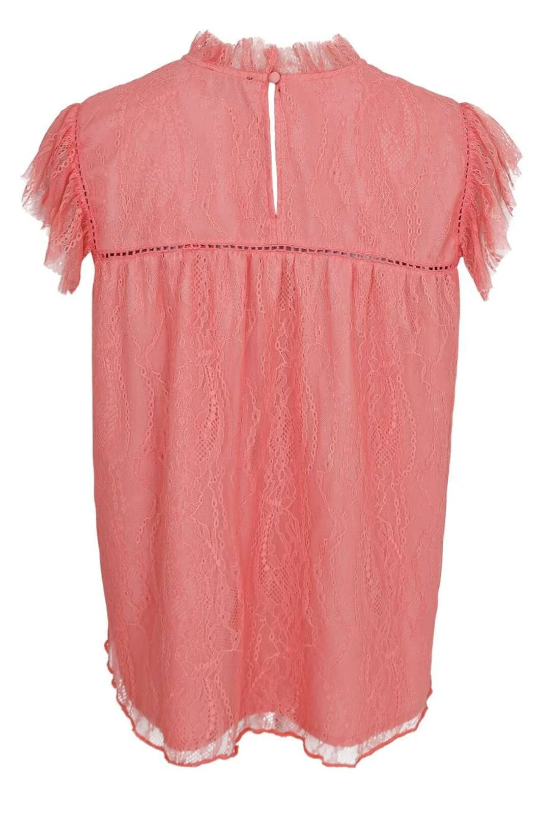 Black Colour - Bcamilla Lace Top 40810 - Shirts - Coral - Image 3