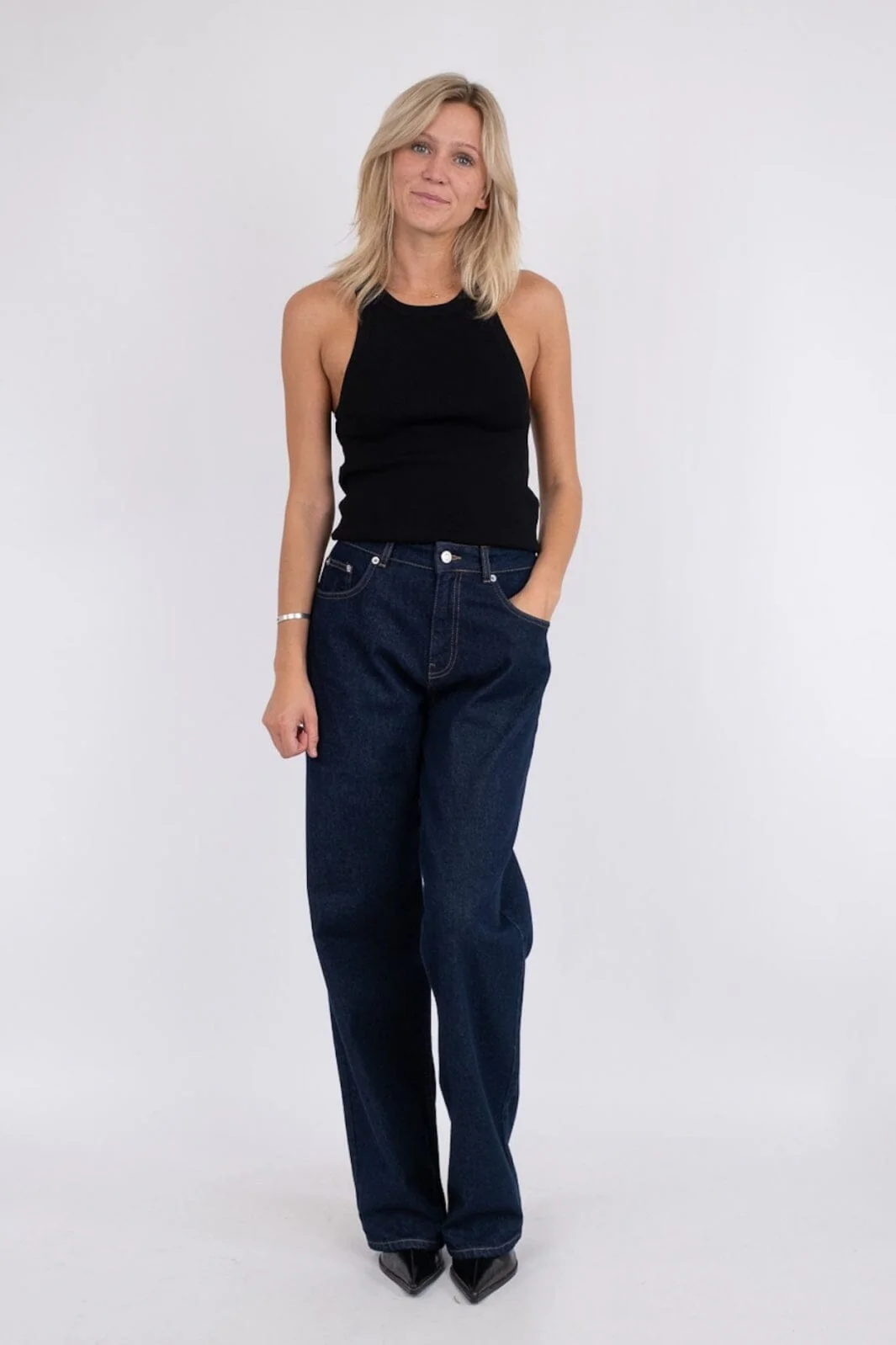Neo Noir - Simona D Pants - Dark Blue - Image 5