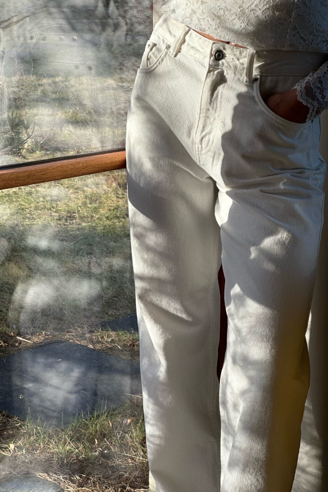 Neo Noir - Simona D Pants - White - Image 3