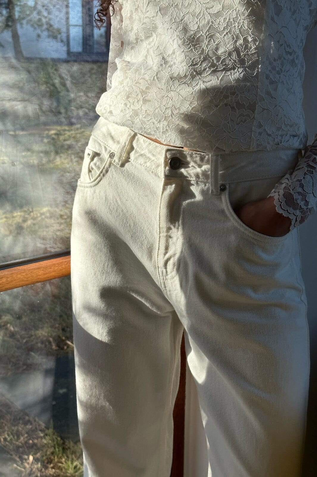 Neo Noir - Simona D Pants - White - Image 6